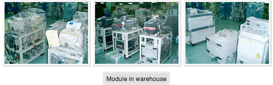 Module in warehouse